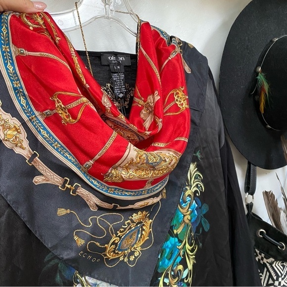 Equestrian vibe SILK w cottage cabin vibe - Picture 5 of 15